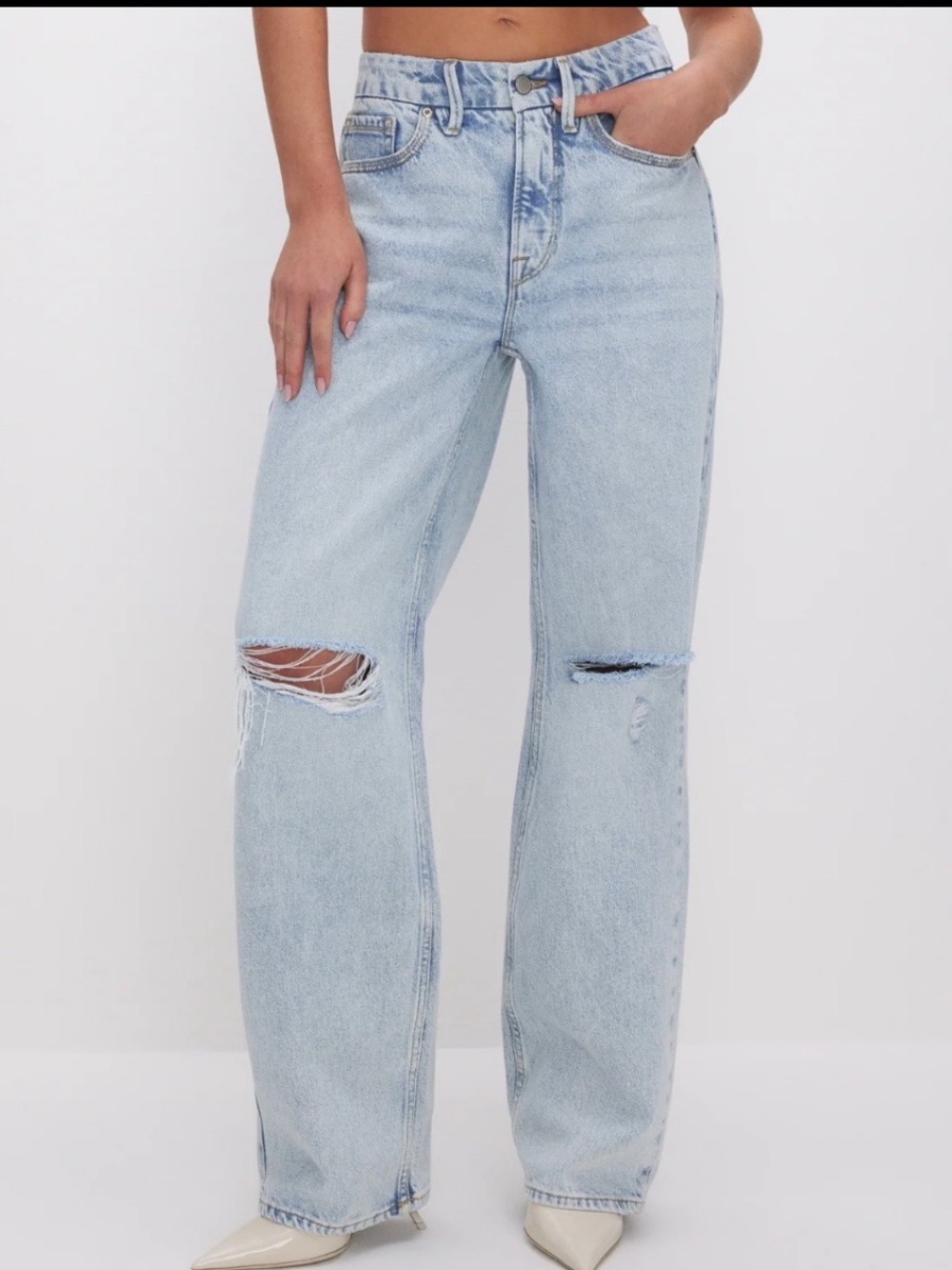 Good American Good 90’s Jean - Blue 542